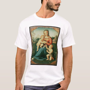 Madonna und Kind mit Johannes der Baptist T-Shirt