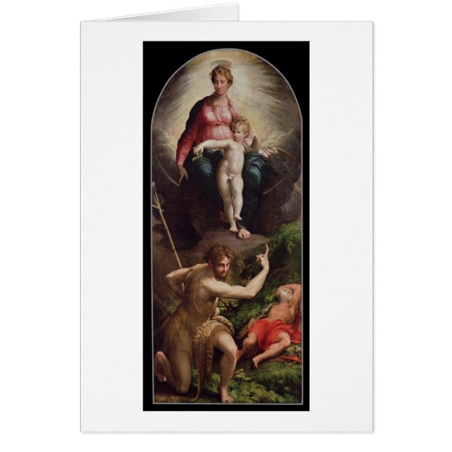 Madonna und Kind mit Johannes und St Jerome, 15 (Vorne)