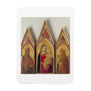 Madonna und Kind mit SS. Nicholas und Proculus, Magnet