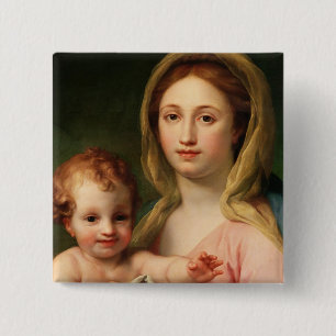 Madonna und Kind mit zwei Engeln, 1770-73 Button