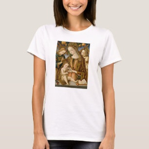 Madonna und Kind mit zwei Engeln T-Shirt