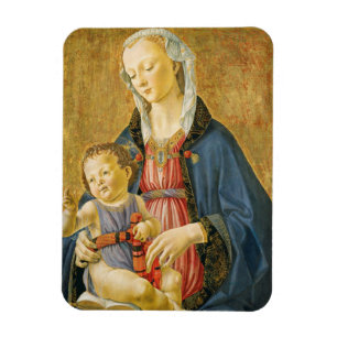 Madonna und Kind mit zwei Spendern, 1525-1530 Magnet