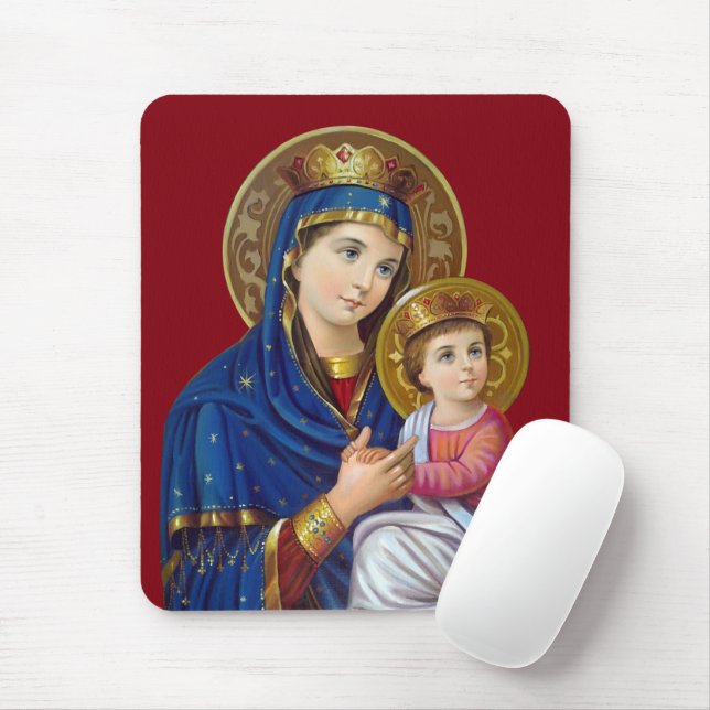 Madonna und Kind Mousepad (Mit Mouse)