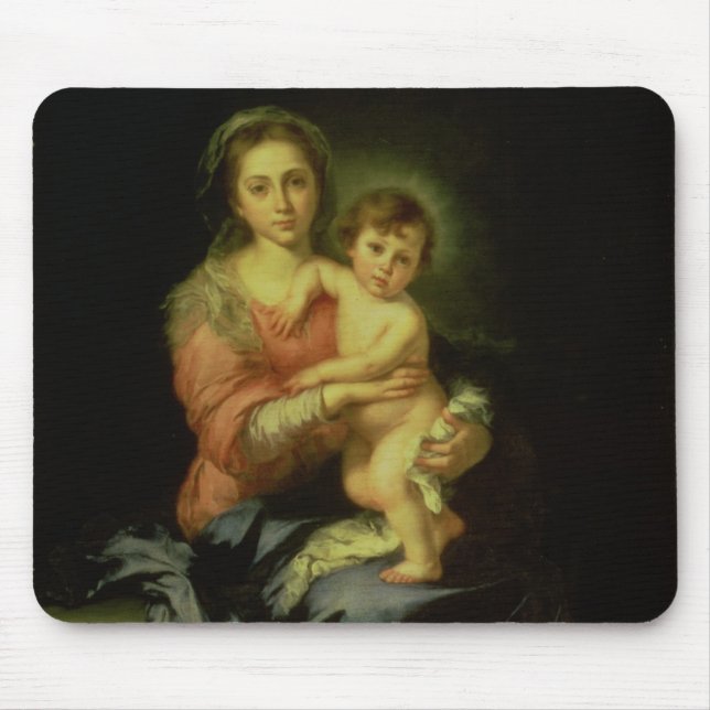 Madonna und Kind, nach 1638 Mousepad (Vorne)