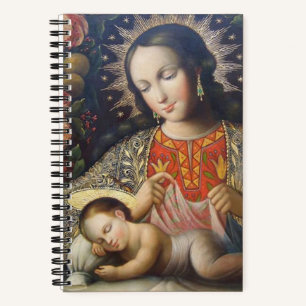 Madonna und Kind Notizbuch