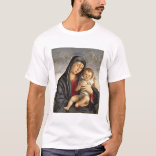 Madonna und Kind (Öl auf Platte) 2 T-Shirt