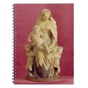 Madonna und Kind (Papiermache) Notizblock