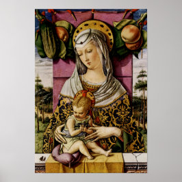 Madonna und Kind Poster
