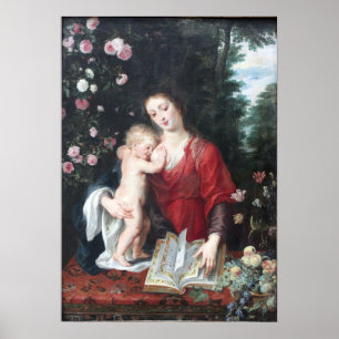 Madonna und Kind Poster