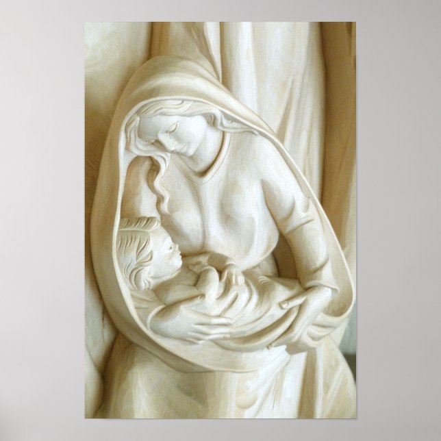 Madonna und Kind Poster (Vorne)