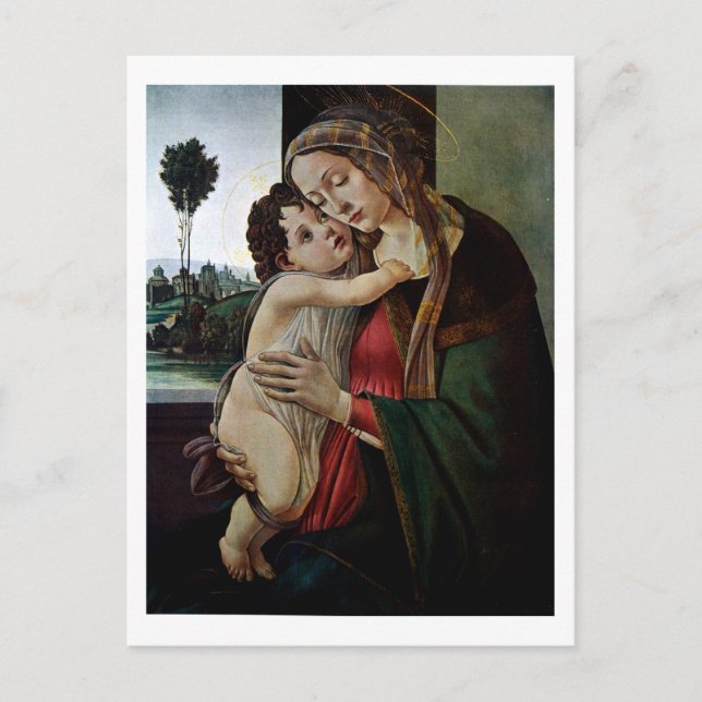 Madonna und Kind Postkarte (Vorderseite)