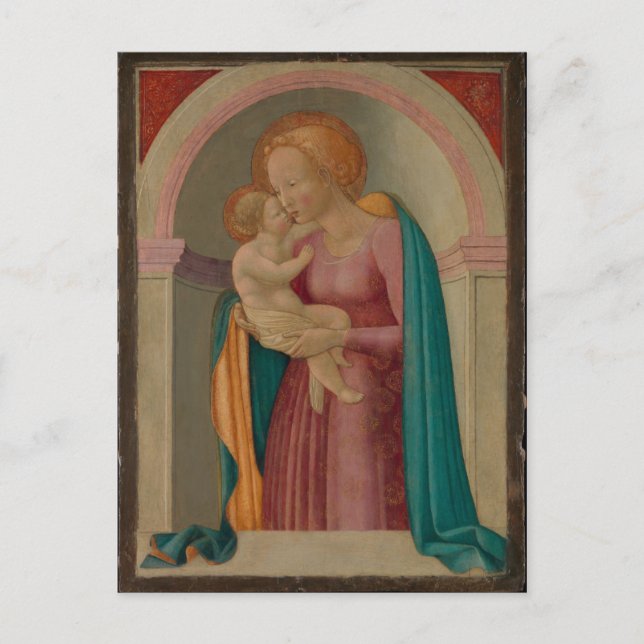 Madonna und Kind Postkarte (Vorderseite)