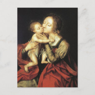 MADONNA UND KIND POSTKARTE