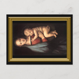 Madonna und Kind Postkarte