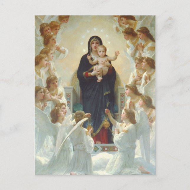 Madonna und Kind Postkarte (Vorderseite)