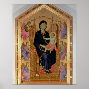 Madonna und Kind (Rucellai Madonna) 1285 (Temppera Poster