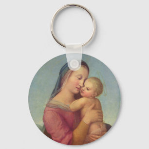 Madonna und Kind Schlüsselanhänger