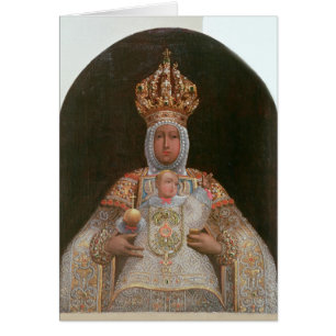 Madonna und Kind, Schule von Cusco