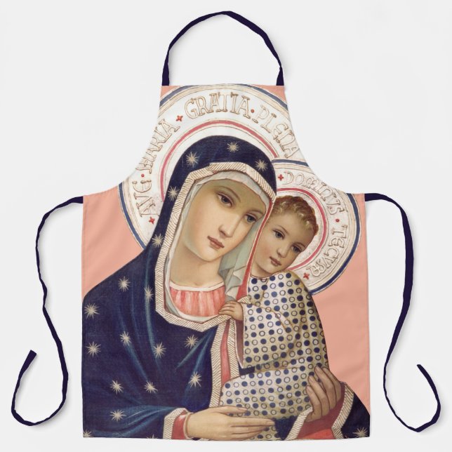 Madonna und Kind Schürze (Vorderseite)