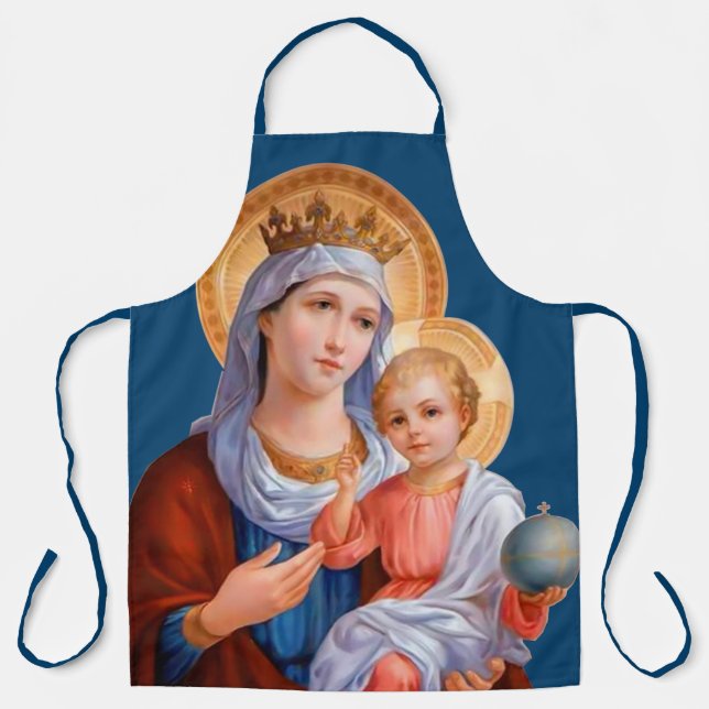 Madonna und Kind Schürze (Vorderseite)