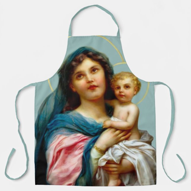 Madonna und Kind Schürze (Vorderseite)