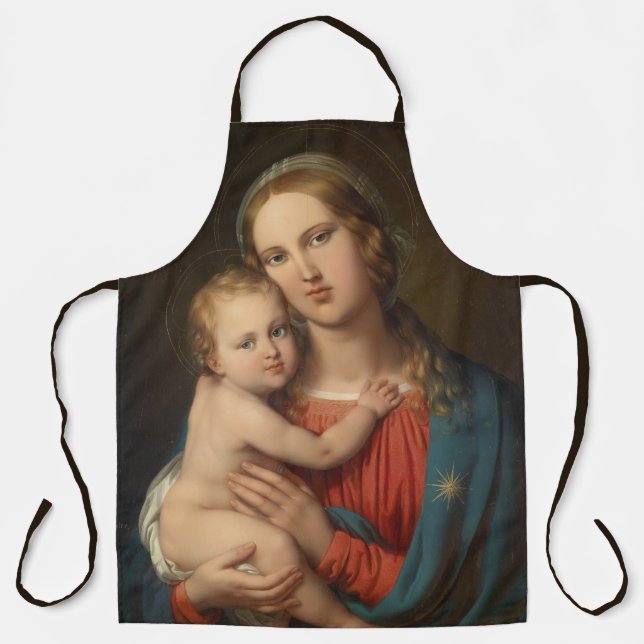Madonna und Kind Schürze (Vorderseite)