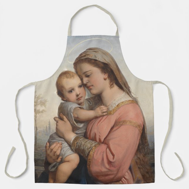 Madonna und Kind Schürze (Vorderseite)