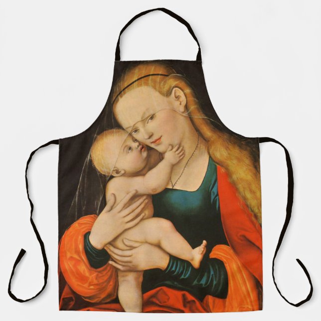 Madonna und Kind Schürze (Vorderseite)