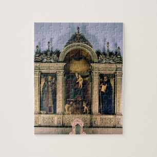 Madonna und Kind und Heilige (Triptychon Puzzle