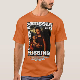 Madonna und Kind Vermisst 1945 WW2 T-Shirt