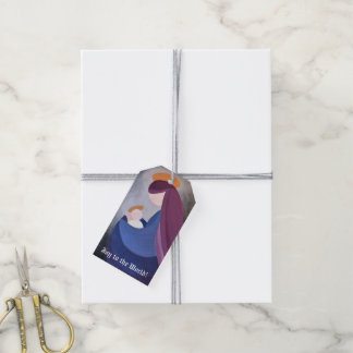Madonna und Kind Vintage-Gemälde Geschenkanhänger