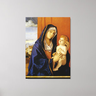 Madonna und Kind von Giovanni Bellini Leinwanddruck