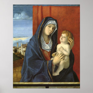 Madonna und Kind von Giovanni Bellini Poster