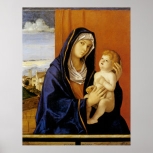 Madonna und Kind von Giovanni Bellini Poster