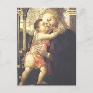 Madonna und Kind von Jacopo Bellini Postkarte
