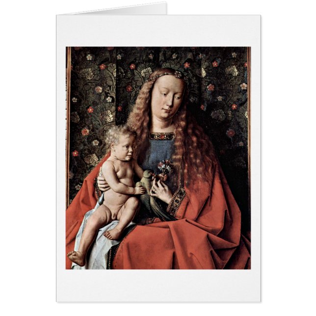 Madonna und Kind von Johannes de Eyck (Vorne)