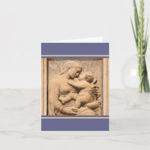 Madonna und Kind Weihnachten Karte