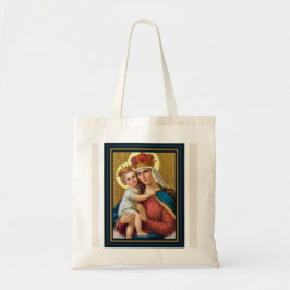 Madonna und Kind Weihnachten Kleine Tasche