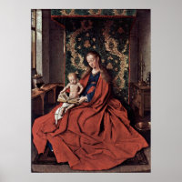 Madonna und Kinderlektüre von Jan van Eyck