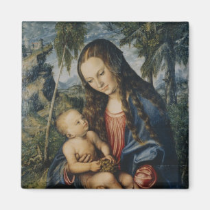 Madonna unter dem Tannenbaum, c.1510 Magnet