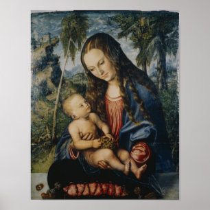 Madonna unter dem Tannenbaum, c.1510 Poster