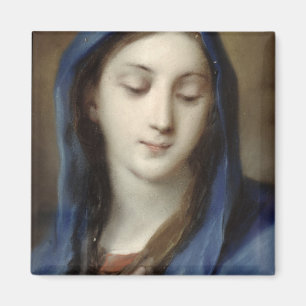 Madonna von der Kapelle (Pastell auf Papier) Magnet