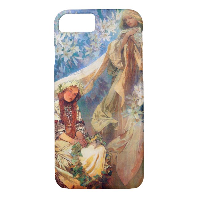 Madonna von der Lüge, Mucha Case-Mate iPhone Hülle (Rückseite)