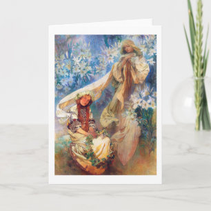 Madonna von der Lüge, Mucha Karte