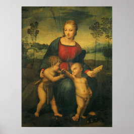 Madonna von Goldfinch von Raphael Sanzio Poster