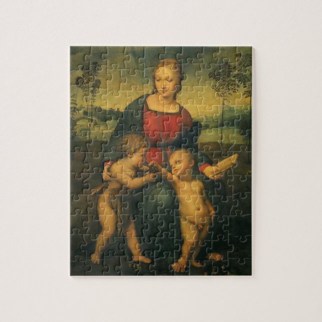 Madonna von Goldfinch von Raphael Sanzio Puzzle (Vertikal)