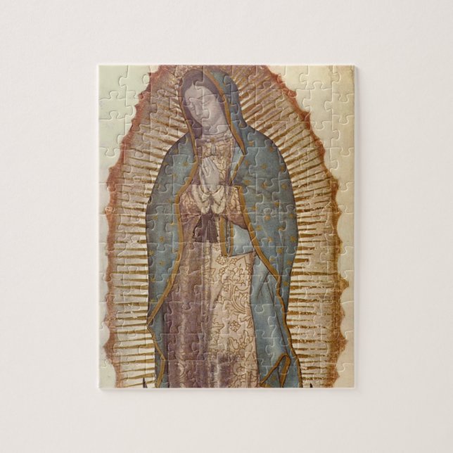 Madonna von Guadalupe (Nuestra Señora) (Virgen) Puzzle (Vertikal)