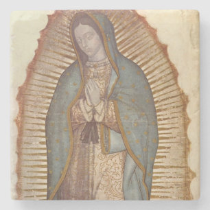 Madonna von Guadalupe (Nuestra Señora) (Virgen) Steinuntersetzer