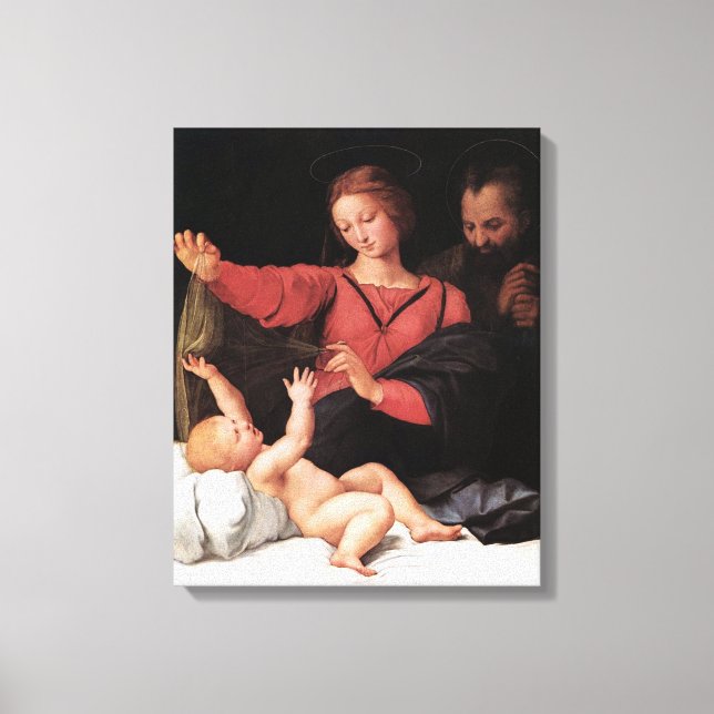 Madonna von Loreto - Raphael - c1511 Leinwanddruck (Vorderseite)