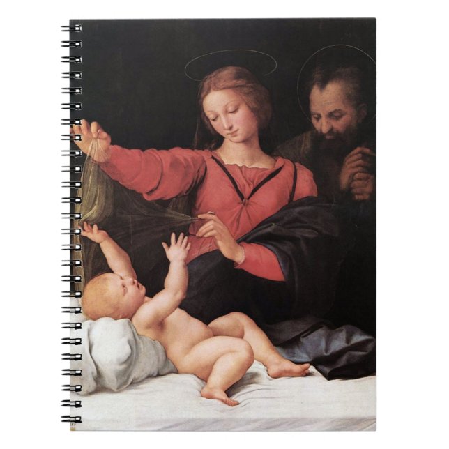 Madonna von Loreto - Raphael - c1511 Notizblock (Vorderseite)